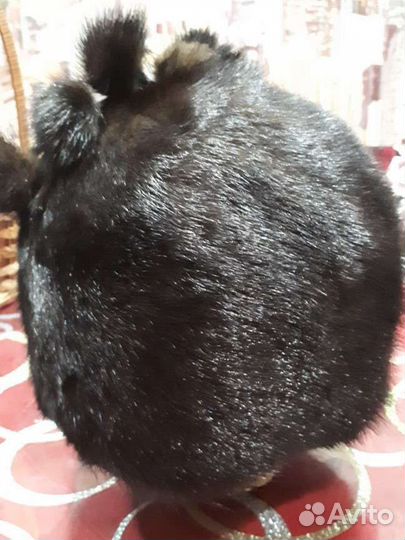 Шапка норковая женская