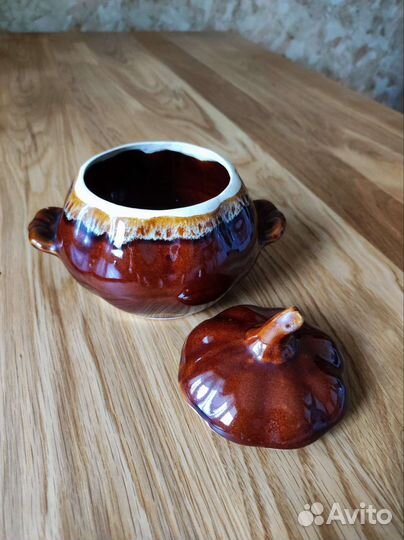 Горшки для запекания тыковки, 6шт