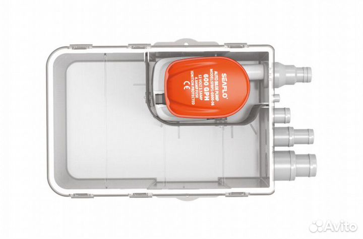 Бак откачки воды из душа 750 GPH, 24 В, SeaFlo