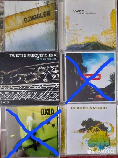 Audio cd Techno and Tech/Deep House