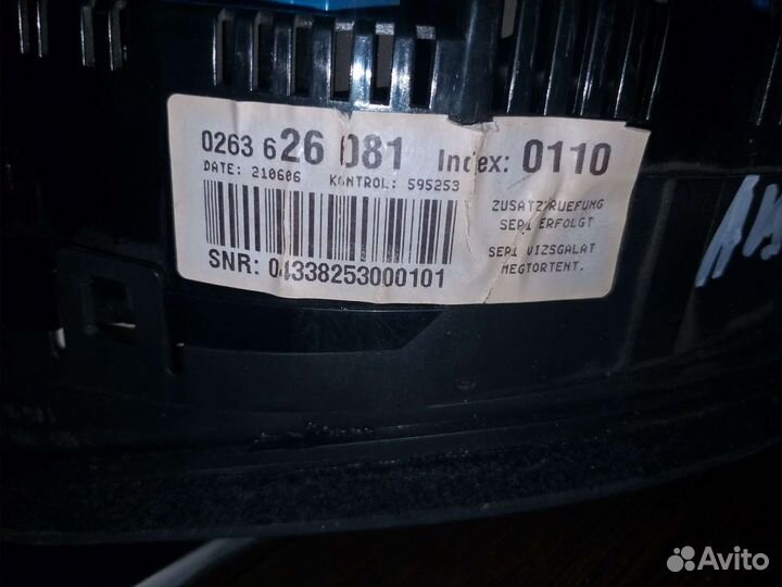 Панель приборов ауди а4 b7 2008год