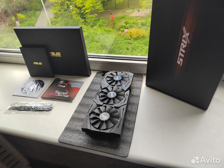 Видеокарта asus rog strix 1080ti 11gb