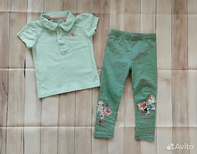 Детские вещи на девочку пакетом 86