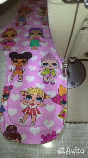 Тканевые многоразовые прокладки