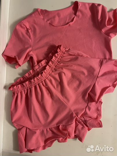 Костюм шорты с футболкой