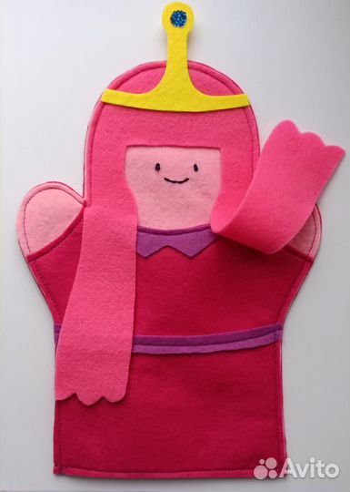 Принцесса жвачка Бубльгум игрушка перчатка на руку