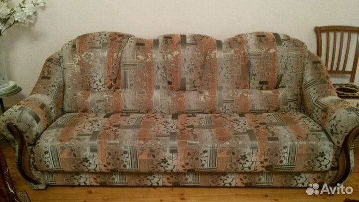 Диван и кресла б/у