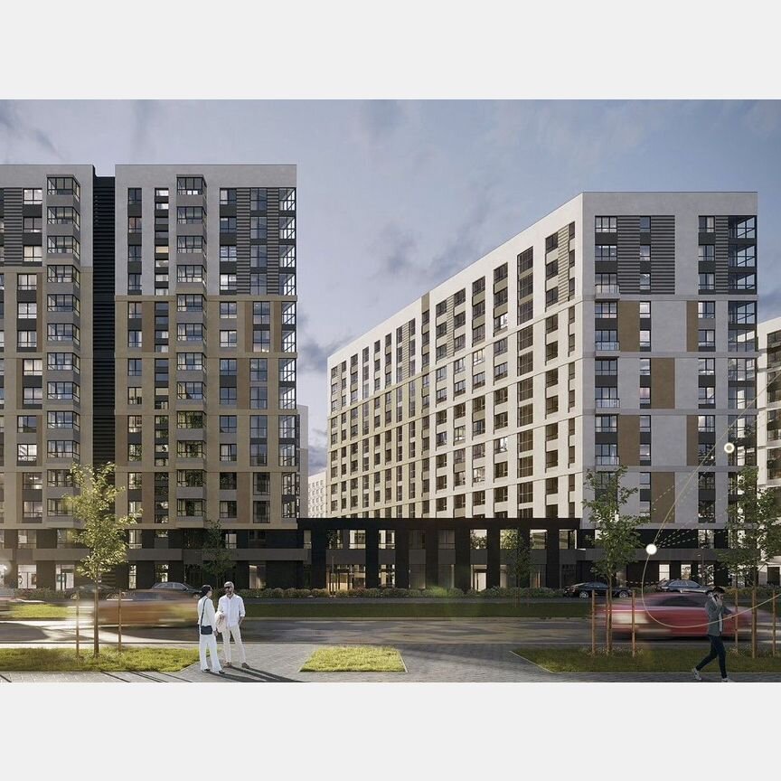 1-к. квартира, 35 м², 6/14 эт.