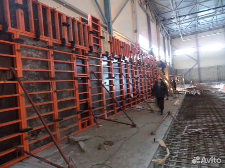 Аренда опалубки стен с доставкой