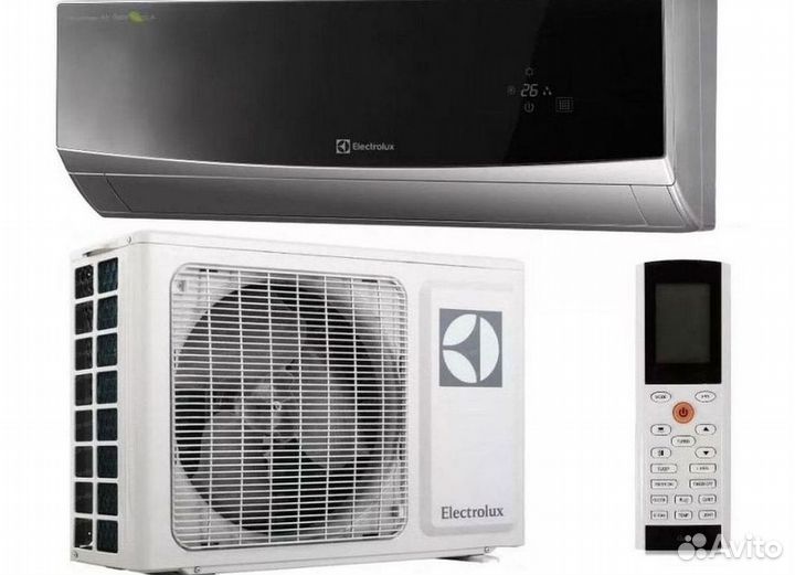 Сплит система с установкой