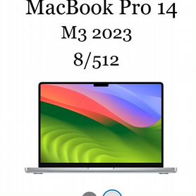 Macbook Pro 14 M3 (2023) 8/512 Silver