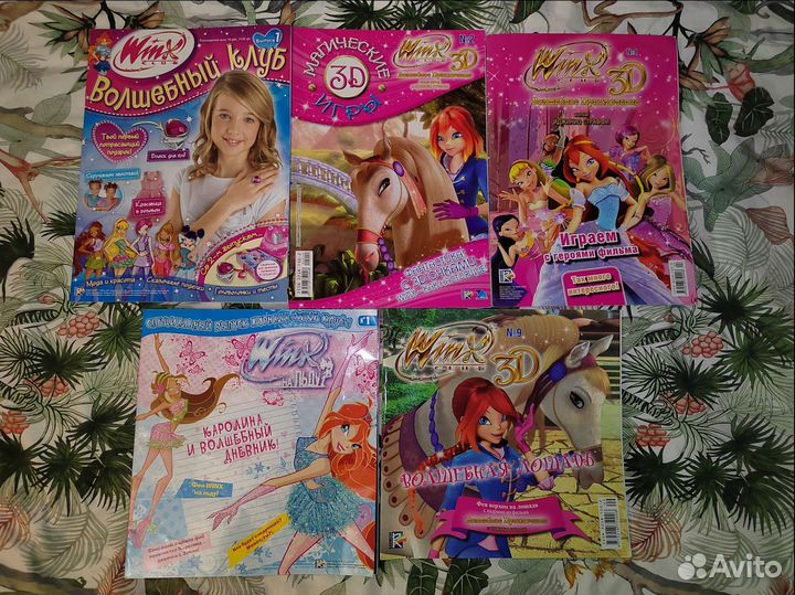 Winx Чародейки журналы постеры