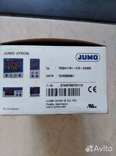 PID Регулятор jumo dtron 316