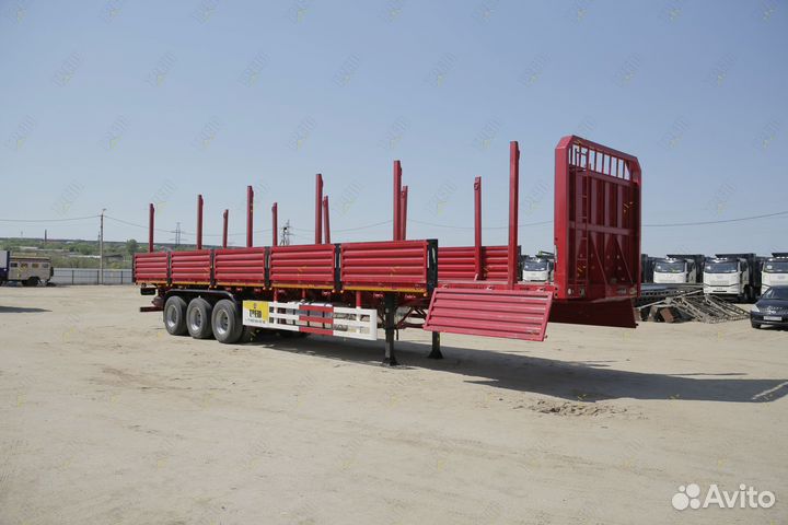 Полуприцеп бортовой AMUR LYR9600JS, 2023