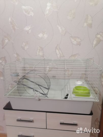 Клетка для грызунов+ беговое колесо для грызунов