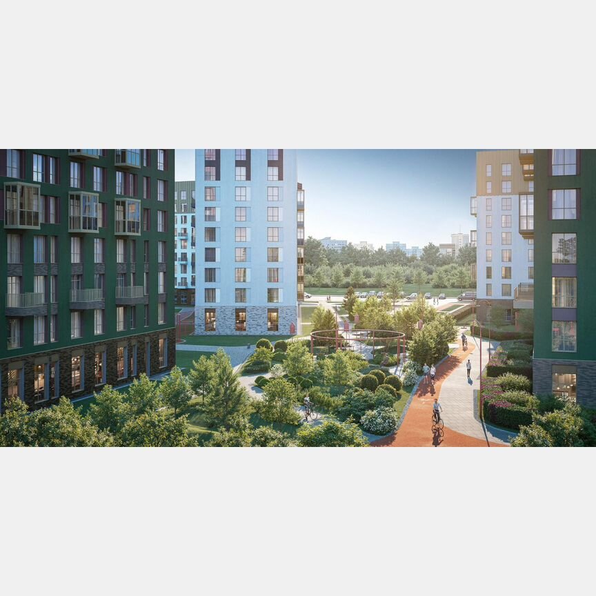 1-к. квартира, 38,3 м², 6/9 эт.