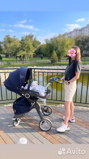 Коляска stokke 3 в 1