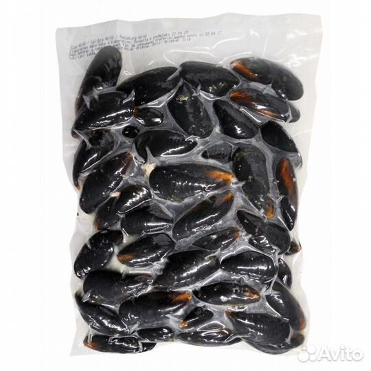 Мидии в створках