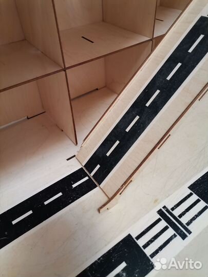 Деревянный гараж