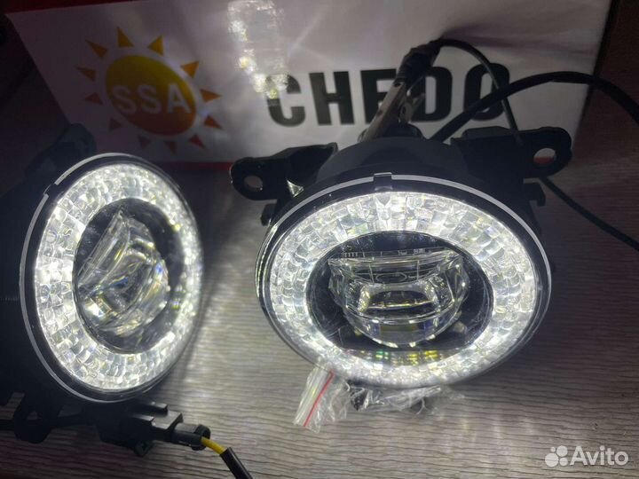 Led птф для Ford Focus 100w линза