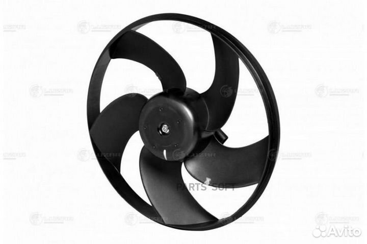 Вентилятор двигателя Peugeot 206 (00) (без кожуха)