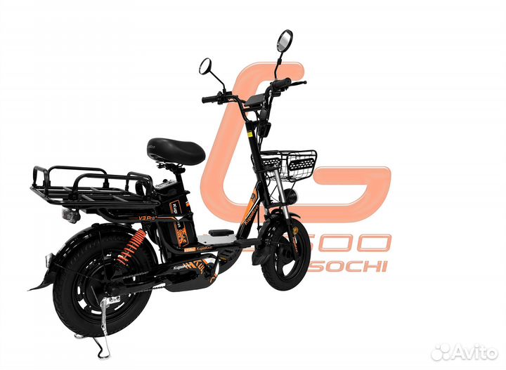 Электровелосипед монстр от Kugoo 60v колхозник