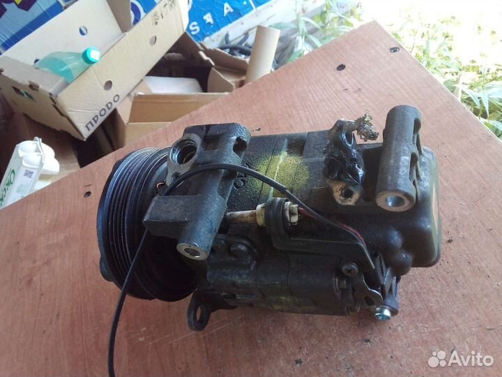 Компрессор кондиционера mazda 3 bk 5 6