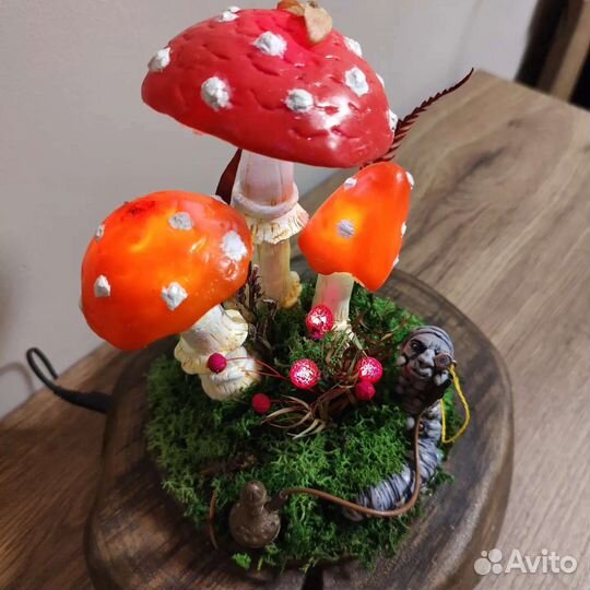 Светильник ночник ручной работы