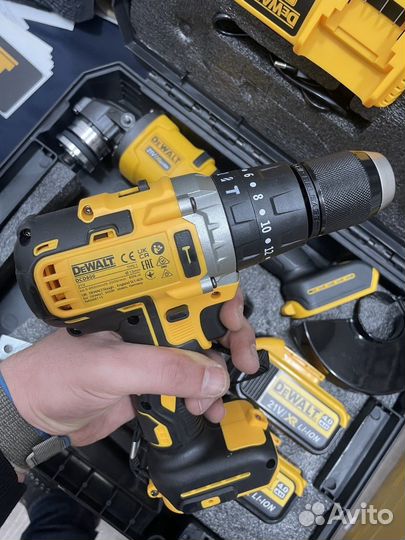 Шуруповерт и болгарка 125 dewalt