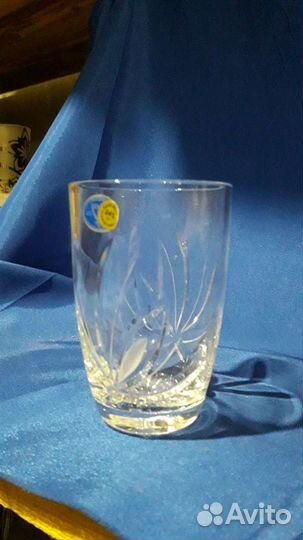 Стаканы хрустальные новые