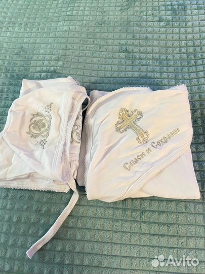 Крестильный набор новый