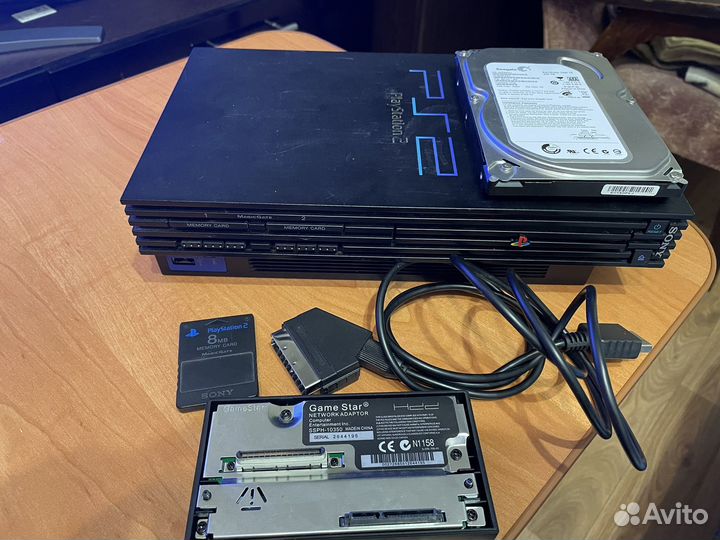 Sony PS2 fat с hdd