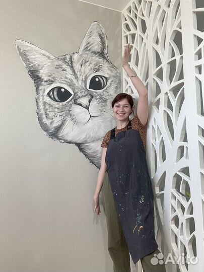 Роспись стен и картины на заказ