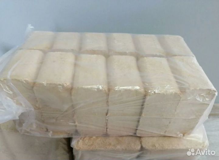 Брикеты топливные в упаковках, фракция пыль