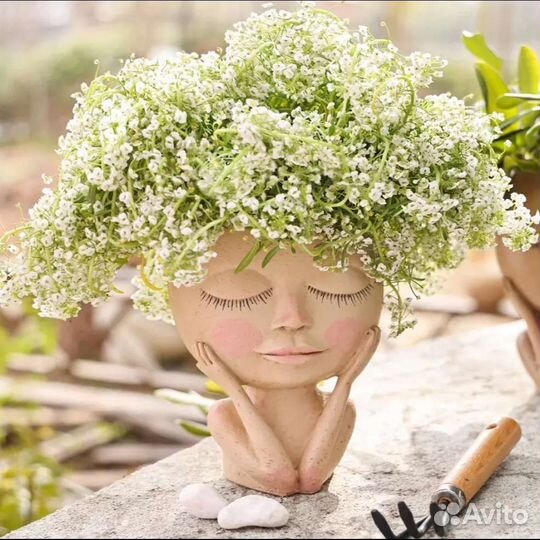 Кашпо горшок для цветов растений