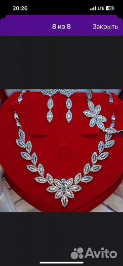 Swarovski колье