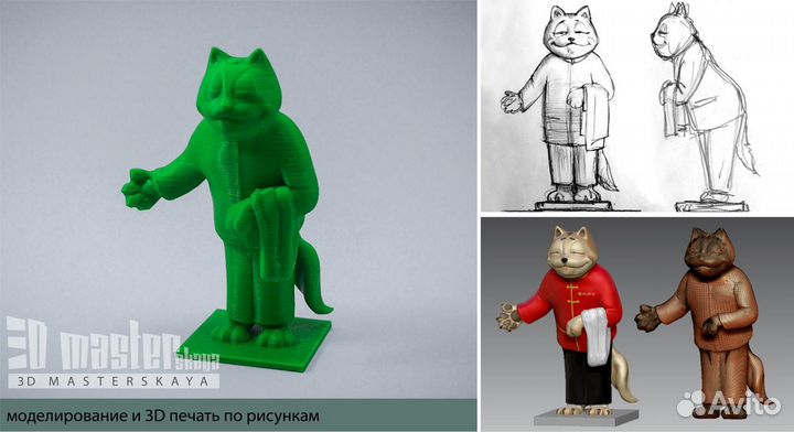 3d печать в Сочи Изготовления макетов и деталей