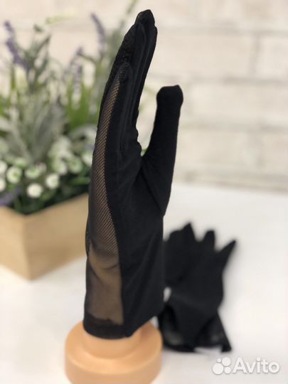 Перчатки женские сетка