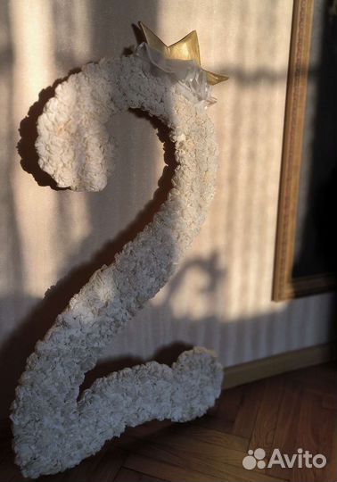 Цифра 2 на день рождения