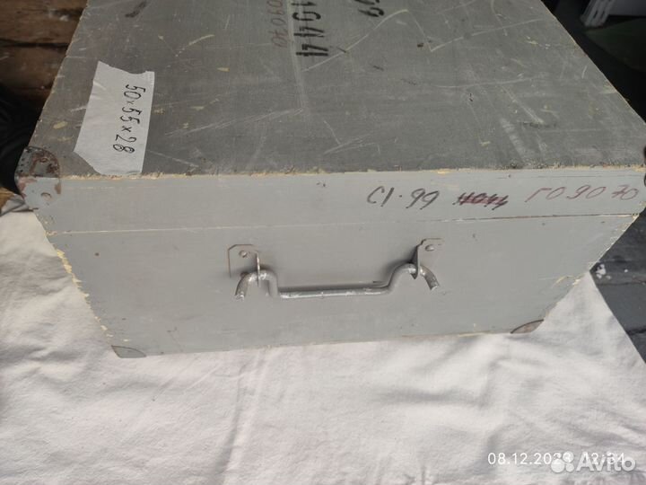 Бокс, ящик военный, промышленный, зип