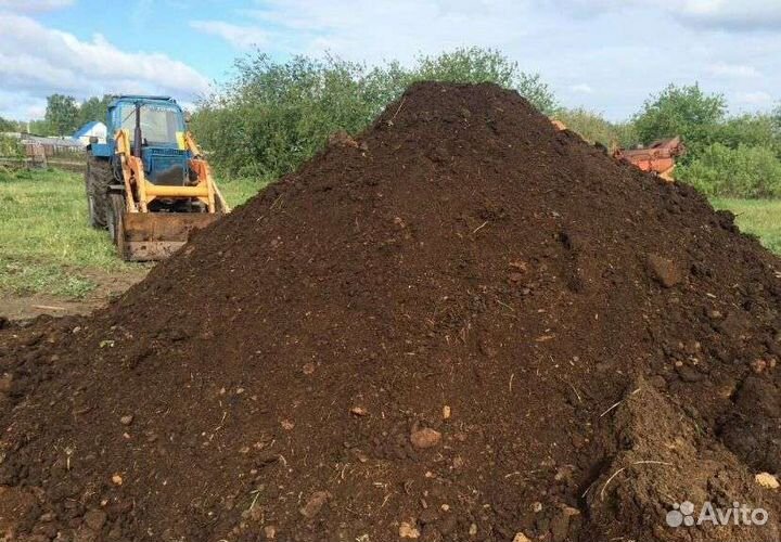 Перегной коровий доставка удобрение для грядок