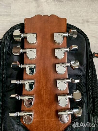 Гитара 12 струнная массив Корея
