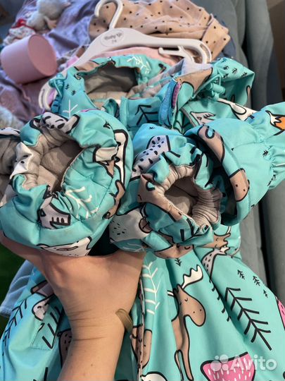 Зимний комбинезон crokid 80 86