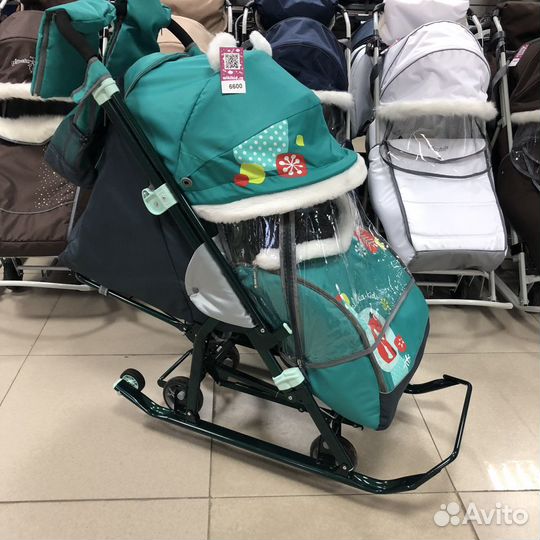 Санки-коляска Nika