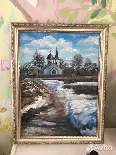 Картина маслом 30 *40