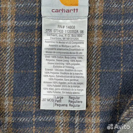 Carhartt detroit jacket оригинал