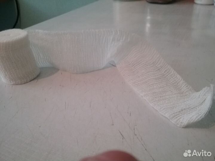 Марлевый эластичный бинт