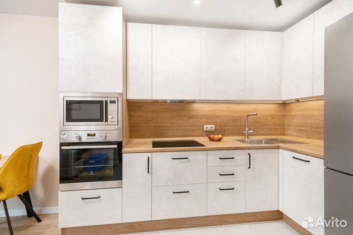 Цена за всю кухню пвх. Серый лофт арт.5994