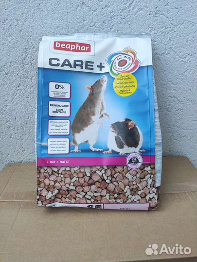 Корм для крыс, грызунов Beaphar care+