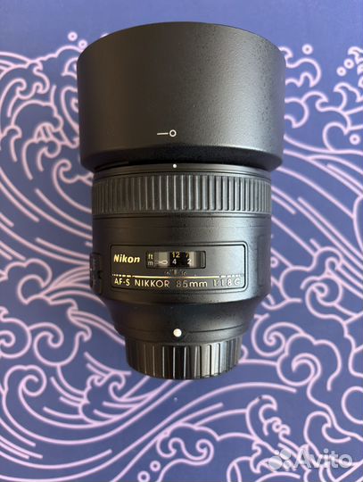 Объектив nikon af s nikkor 85mm 1.8g